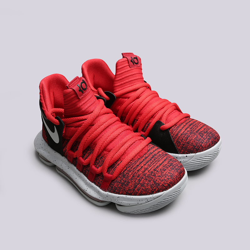 женские красные кроссовки Nike Zoom KD10 GS 918365-600 - цена, описание, фото 2
